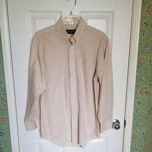 Crocodile Light Beige Cotton Blend Shirt